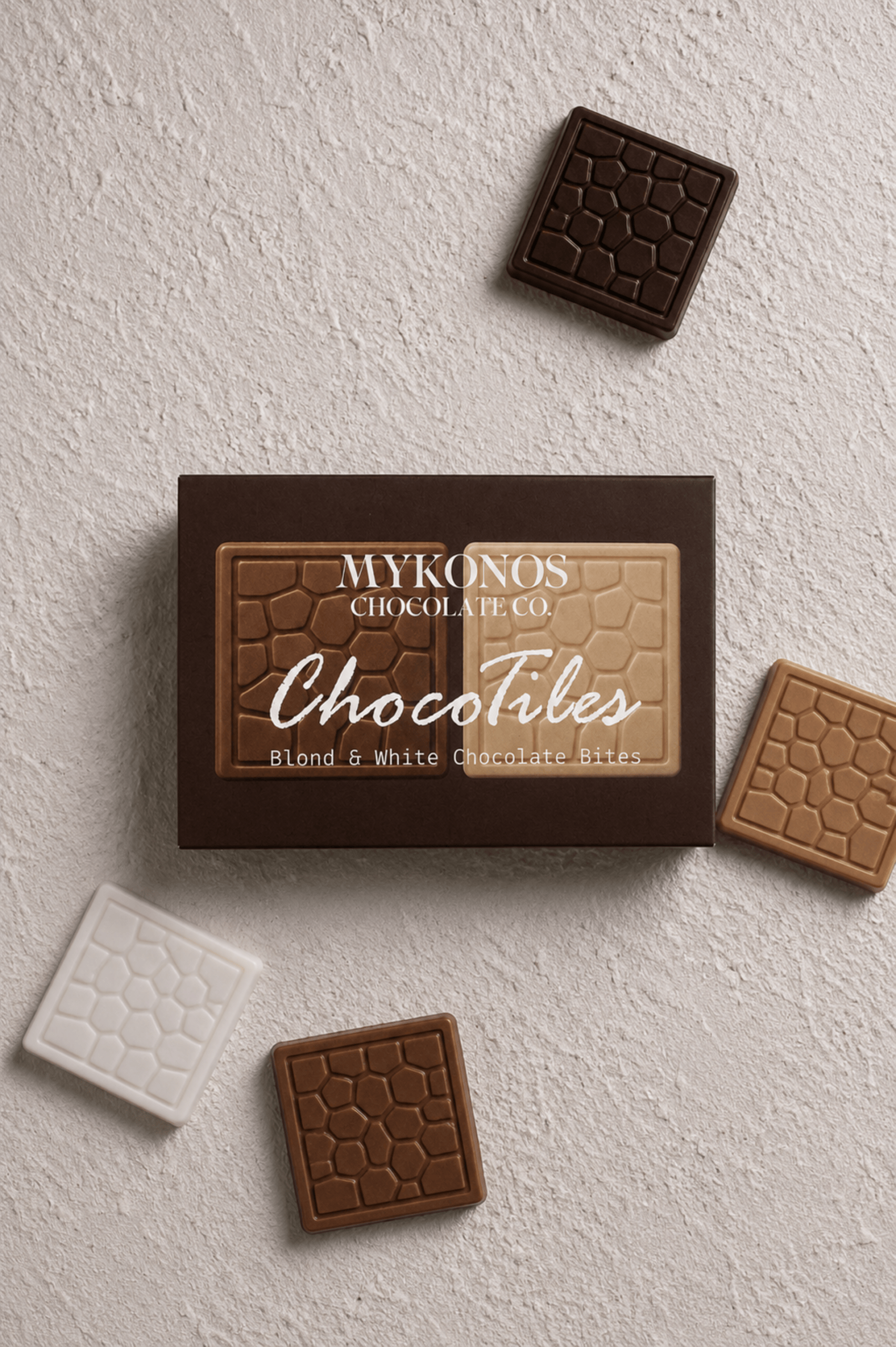 ChocoTiles  BLOND & WHITE CHOCOLATE 40g